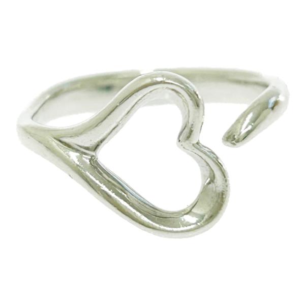 TIFFANY&Co.（ティファニー） シルバー オープンハート リング 2.4g