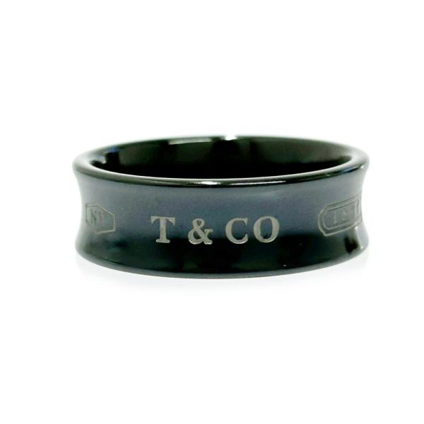 TIFFANY&Co.（ティファニー） チタン 1837 ナロー ワイド リング 3.6g