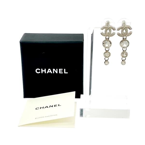 CHANEL（シャネル） 【箱付き】 ラインストーン ココマーク スイング
