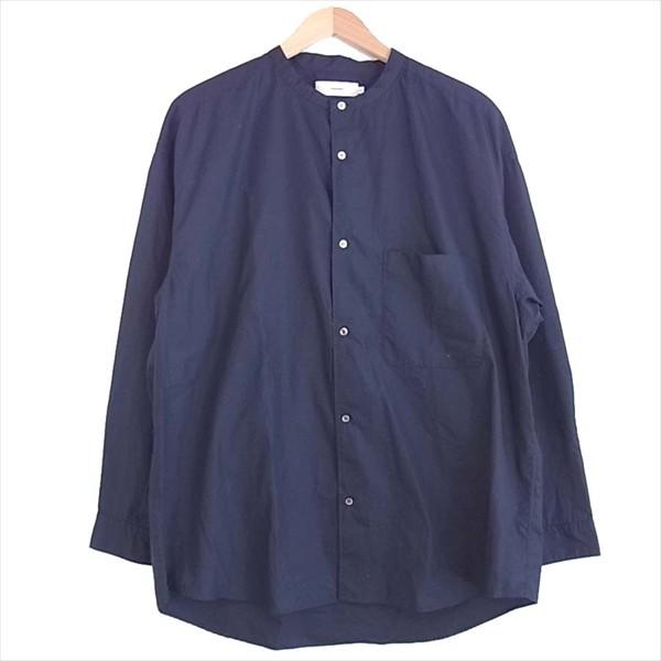 グラフペーパー GRAPHPAPER 極美品 19SS BROAD OVERSIZE BAND COLLAR 