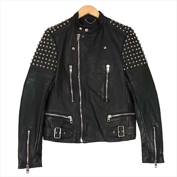 中古 DIESELレザーライダーススタッズ