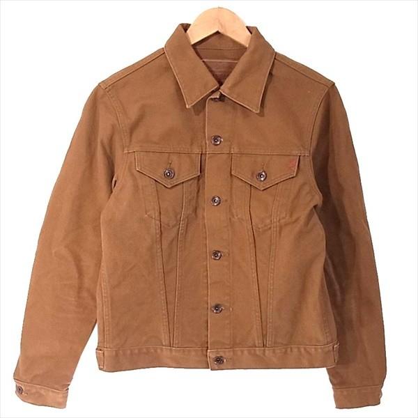 IRON HEART アイアンハート 16oz Brown Denim Trucker Jacket 16オンス 