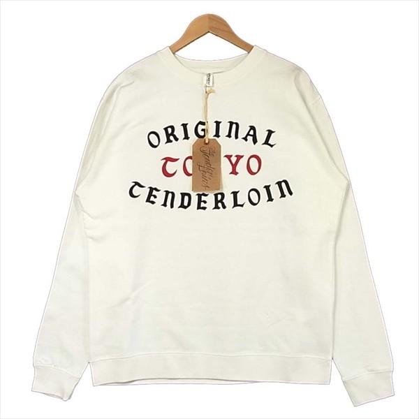 テンダーロイン TENDERLOIN 19AW SWEAT BAD 裏起毛 コットン プリント 