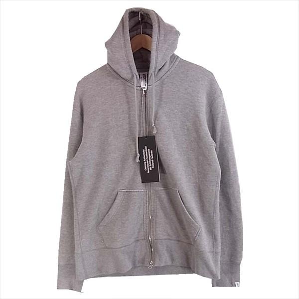 LOOPWHEELER×BEAMSPLUS ジップアップパーカー XL グレー（BEAMS