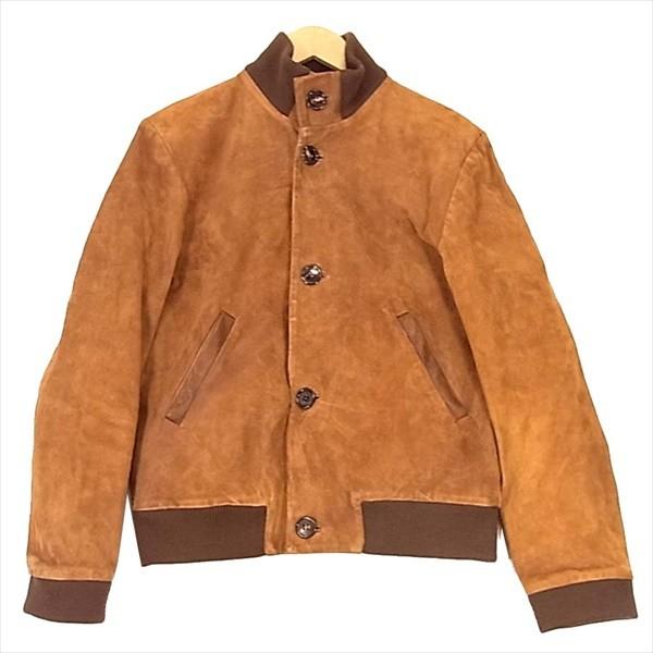 フランクリーダー FRANK LEDER 国内正規品 LAMB SUEDE BOMBER JACKET 