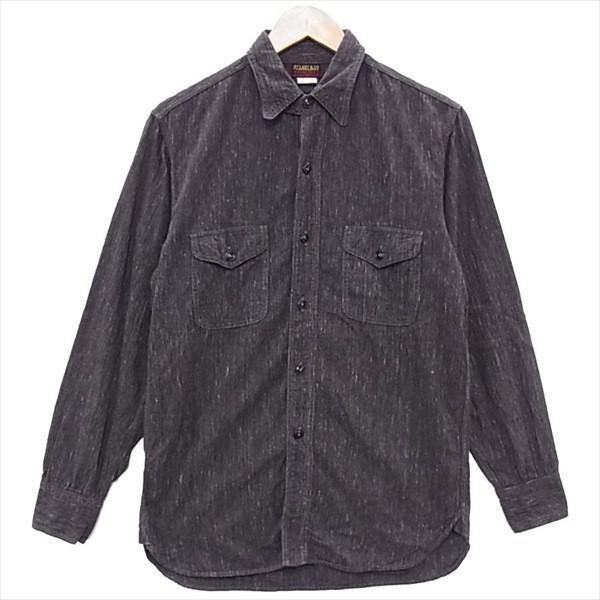 アットラスト AT LAST 336 WHT SHT ワーク 長袖シャツ グレー系 14  