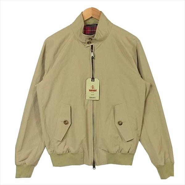 バラクータ BARACUTA G9 オリジナル スイングトップ 英国製 ハリントン ジャケット ブルゾン ベージュ系 40 【新古品】【未使用】【中古】