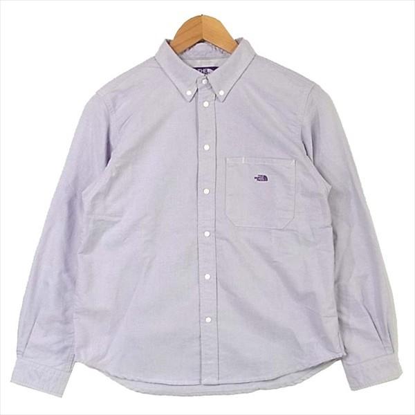 売れ筋新商品  Shirt B.D. OX Polyester 新品パープルレーベルCotton シャツ