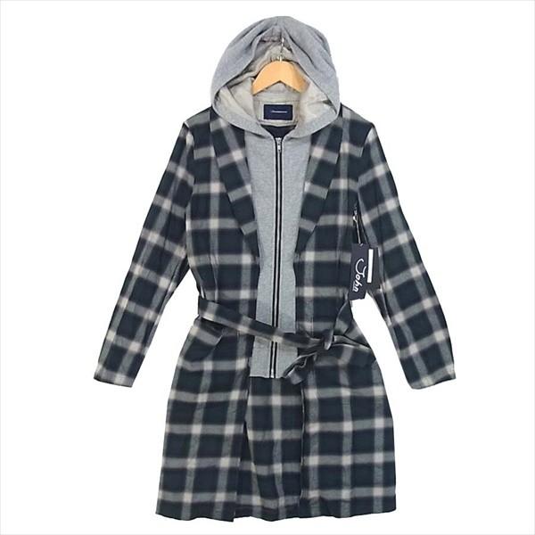 UNDERCOVER アンダーカバー 17SS JUS4304 パーカードッキングチェック 