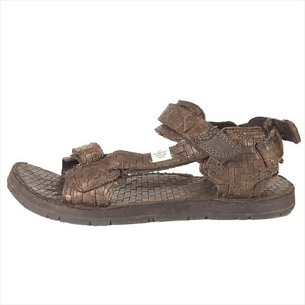 visvim ビズビム VISVIM CHRISTO SHERPA V10007238-02 レザー 編み込み  