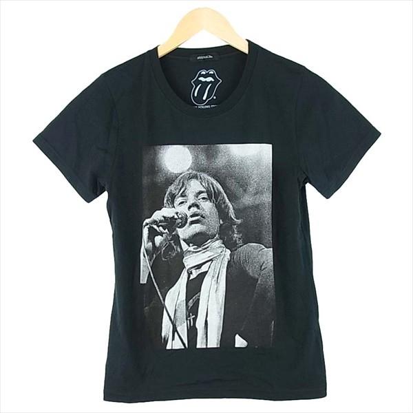 ヒステリックグラマー Hysteric Glamour ローリングストーンズ ミックジャガー プリント フォト レディース Tシャツ ブラック系 Free 美品 中古 0ebh0001pa56 ブランド専門店life 通販 Yahoo ショッピング