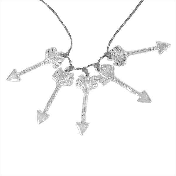 SCOSHA スコーシャ 未使用 Five Arrow Necklace ファイブ アロー 