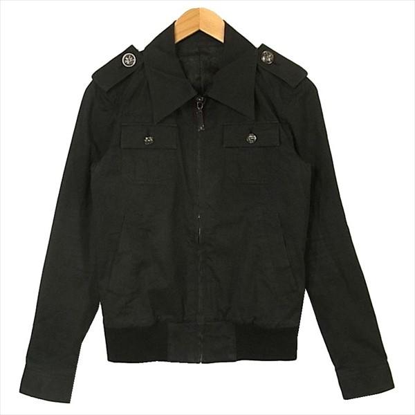 Roen ロエン ROEN スカルボタン コットン ミリタリー ジャケット 