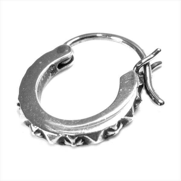 CHROME HEARTS HOOP TFP SML ピアス シルバー 片耳 CHROME HEARTS HOOP TFP SML ピアス シルバー 片耳