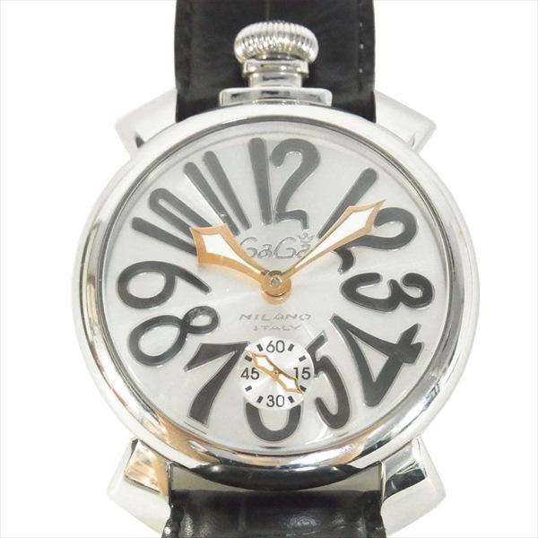 ガガミラノ GAGA MILANO CARICA MANUALE 48mm 5010.07S マヌアーレ 裏 