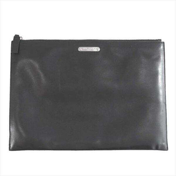 サンローラン Saint Laurent レザー ジップ ロゴ クラッチ メンズ バッグ 黒系 中古 0h050ih0070ma18 ブランド専門店life 通販 Yahoo ショッピング