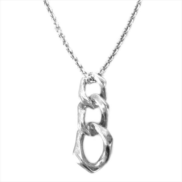 GARNI ガルニ Heavy Bull Pendant シルバーネックレス 3連フープ 