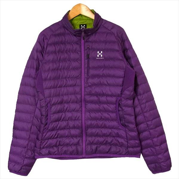 ホグロフス HAGLOFS 1239076 ESSENS II DOWN JACKET エッセンス レディース ダウンジャケット パープル系 S  【中古】