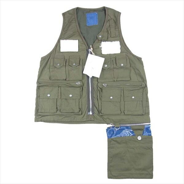 ビズビム VISVIM 20SS 0220905013010 ICT PILAR FISHERMAN VEST 