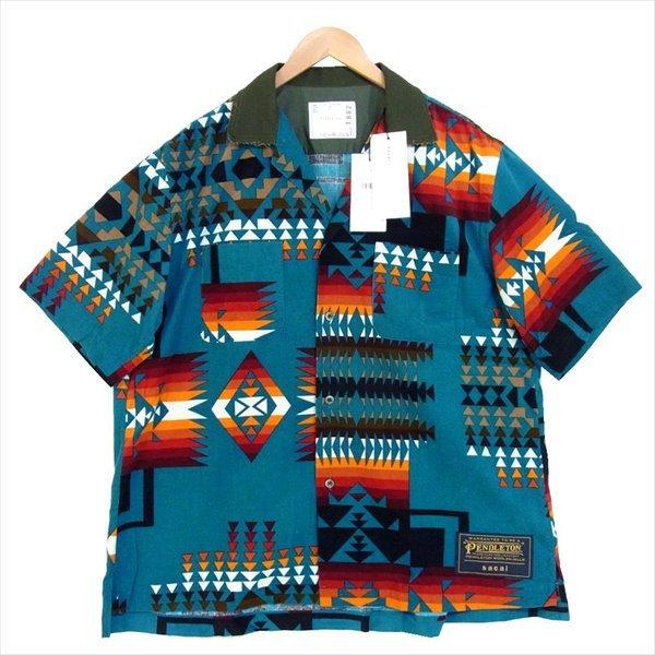 サカイ SACAI ペンドルトン PENDLTON 19-01882M 19SS ネイティブ柄 