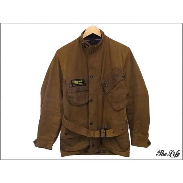 中古 バブアーインターナショナルオイルドジャケットC34/86cm : 1-415 