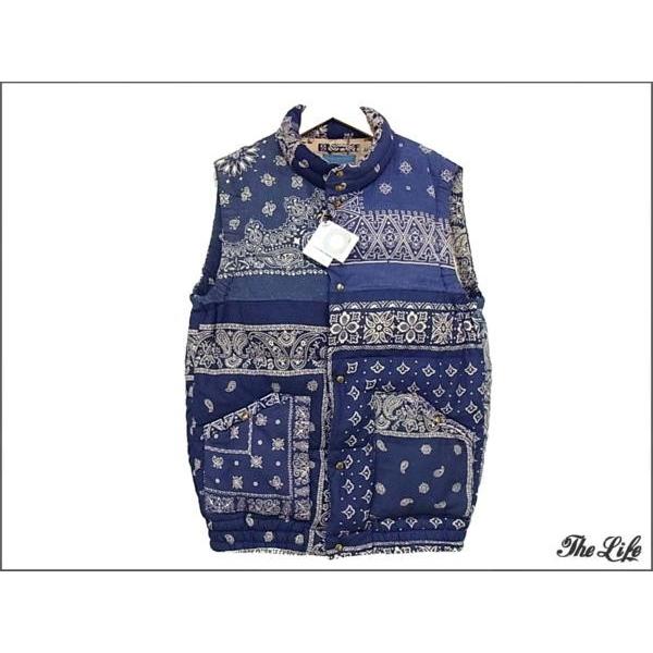 中古 美品 visvimビズビムI.C.T. INSULATOR VEST BANDANAベスト2 