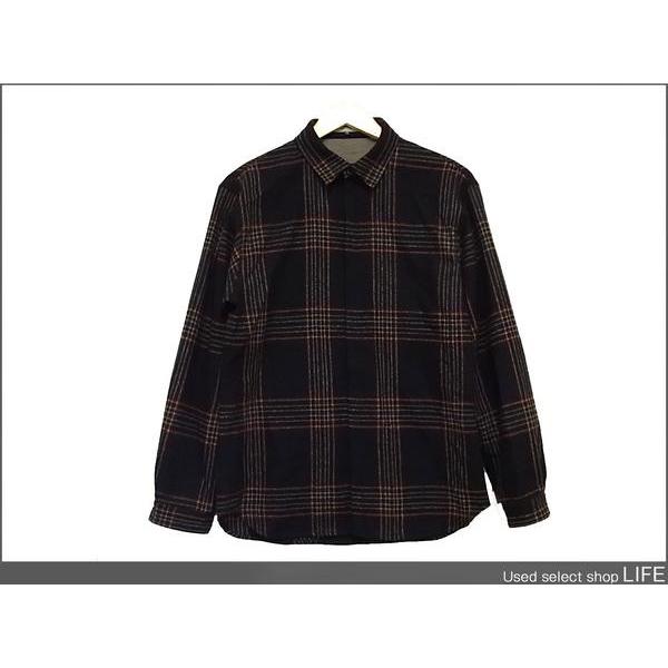 中古 美品 Celt&CobraケルトアンドコブラウールシャツM : ブランド専門 