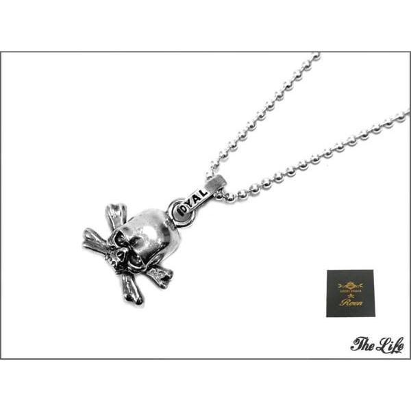 中古 Roen×ROYAL ORDERロイヤルオーダースカルネックレス : 13-1014 