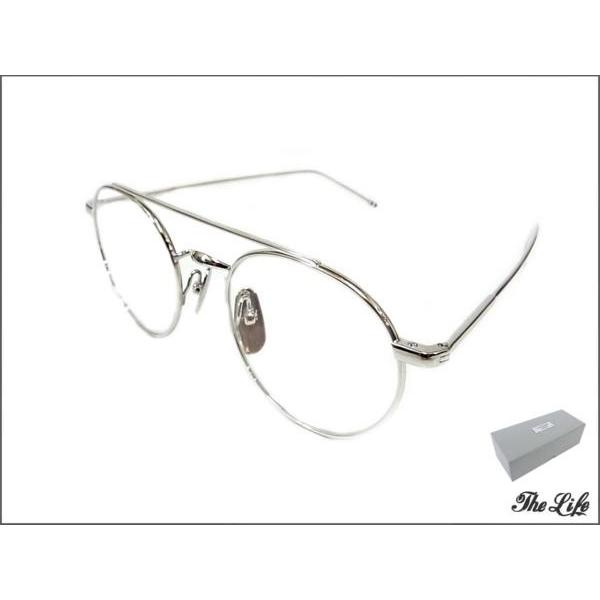 未使用/新古品 THOME BROWNEトムブラウン TB-101 A-SLV-49 眼鏡メガネ 