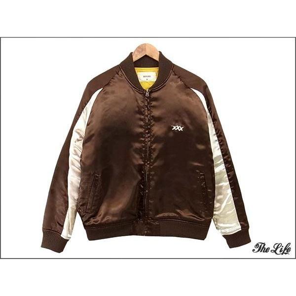 中古 DEVILOCKデビロック スカジャン/ブラウン/M : ブランド専門 中古 DEVILOCKデビロック スカジャン/ブラウン/M : ブランド専門
