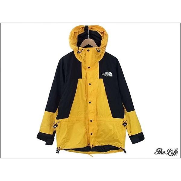 THE NORTH FACE 中古 ゴアテックス マウンテンパーカーL/黄黒 NP THE NORTH FACE 中古 ゴアテックス マウンテンパーカーL/黄黒 NP