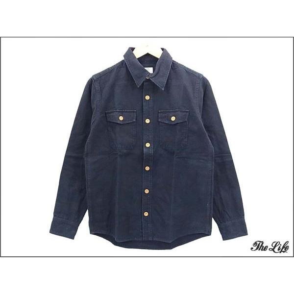visvim 中古 美品 ビズビム BLACK ELK FLANNEL シャツ 1/DK.INDIGO 