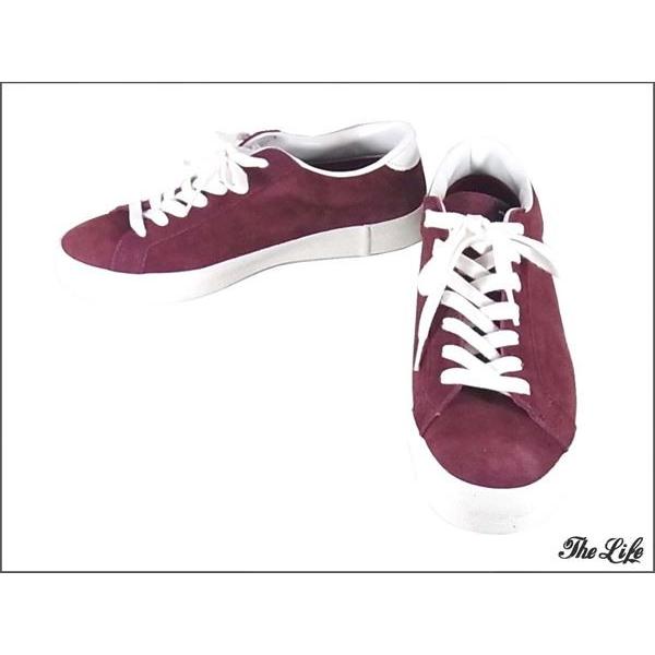 WTAPS 中古/新古品 15AW COURT LOW スニーカー S/バーガンディ 