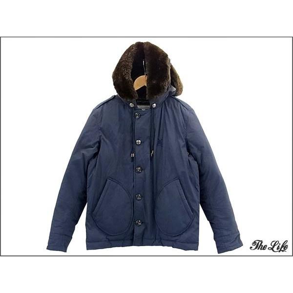 中古 美品 13AWNEIGHBOR HOOD×mastermind NHMJ. B-9/C-JKT M 紺