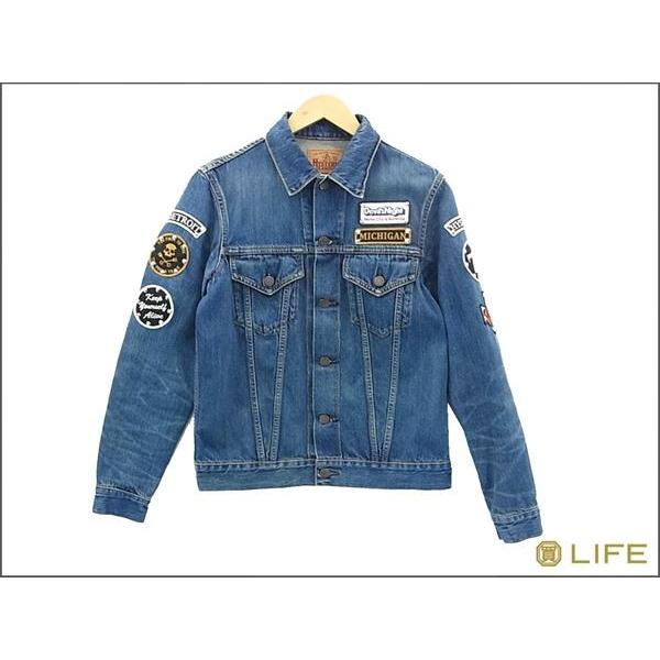 美品】HYSTERIC GLAMOUR ヒステリックグラマー 0263AB15 USED加工S 