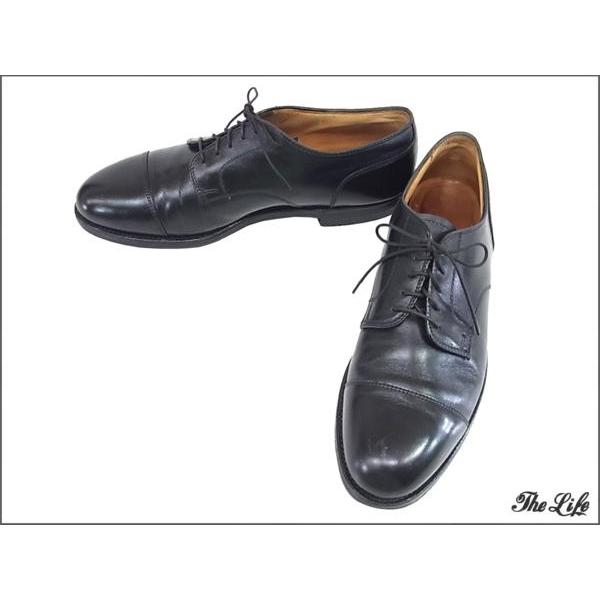 ALDEN 中古 オールデン971/ストレートチップ/シューズ/黒10BD 