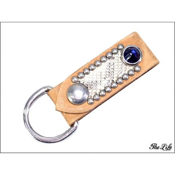 中古 WOLF'S HEADウルフズヘッド スタッズレザーキーホルダー 中古 WOLF'S HEADウルフズヘッド スタッズレザーキーホルダー