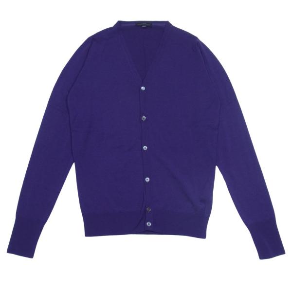 JOHN SMEDLEY ジョンスメドレー 英国製 メリノウール Vネック ニット 