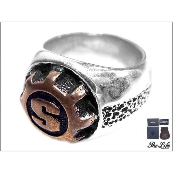 中古 STARLINGEARカスタム/スモールシグネットリング#15 : 30-615 