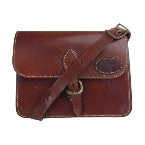 ホーランドスポーツ Holland Sport フラップ レザー ショルダー バック  