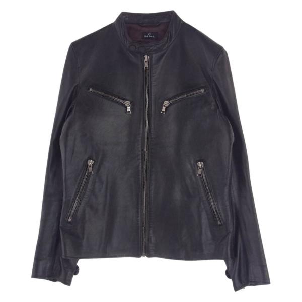 Paul Smith ポール・スミス PP-MN-57654 ラムレザー シングル