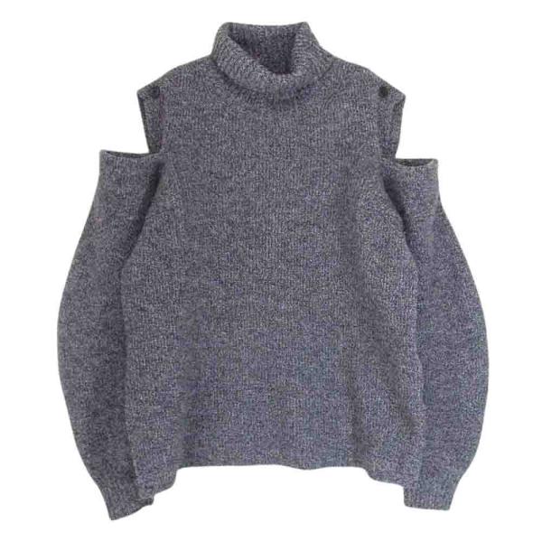 FRAY I.D - フレイアイディー 22AW ボタンレイヤードニットプルオーバー セーター 長袖 brand-life_4h04523ub0005pa47