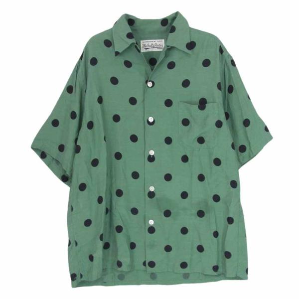WACKO MARIA ワコマリア 23SS DOTS OPEN COLLAR SHIRT ドット オープンカラー シャツ グリーン系 S【中古】 : 4h21240ug0032ia89 : ブランド専門店LIFE - 通販 - Yahoo!ショッピング WACKO MARIA ワコマリア 23SS DOTS OPEN COLLAR SHIRT ドット オープンカラー シャツ グリーン系 S【中古】 : 4h21240ug0032ia89 : ブランド専門店LIFE - 通販 - Yahoo!ショッピング