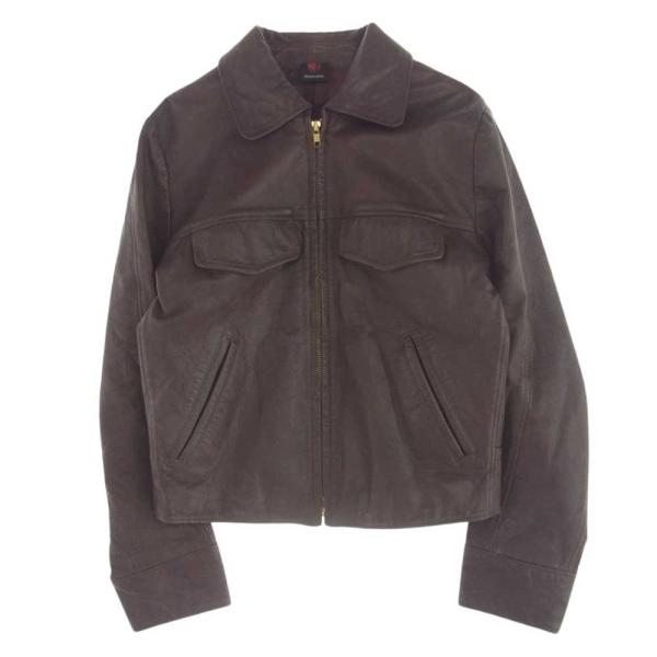REDMOON レッドムーン 日本製 牛革 レザージャケット ジップ REDMOON レッドムーン 日本製 牛革 レザージャケット ジップ
