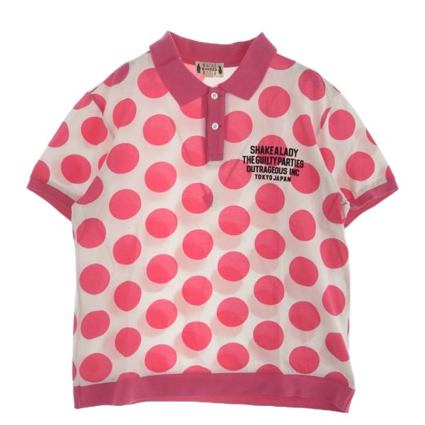 美品The Guilty Parties ドット柄 半袖シャツ WACKO MARIA（ワコマリア） THE GUILTY PARTIES ドット柄 水玉