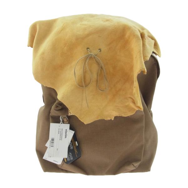 VISVIM ビズビム 24AW 124203003033 UT RUCKSACK 22L レザーフラップ