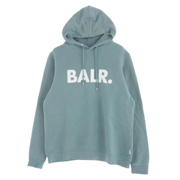 ボーラー BALR. ロゴ プルオーバー スウェット パーカー ライト