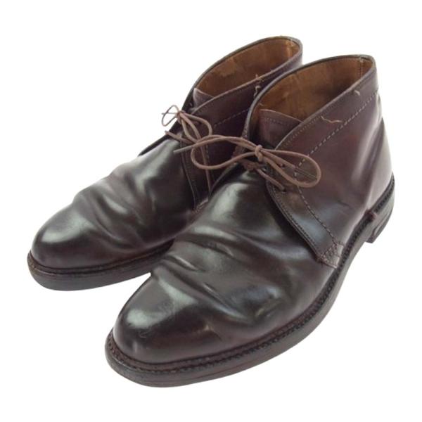 ALDEN オールデン コードバン レザー チャッカブーツ ブラウン系