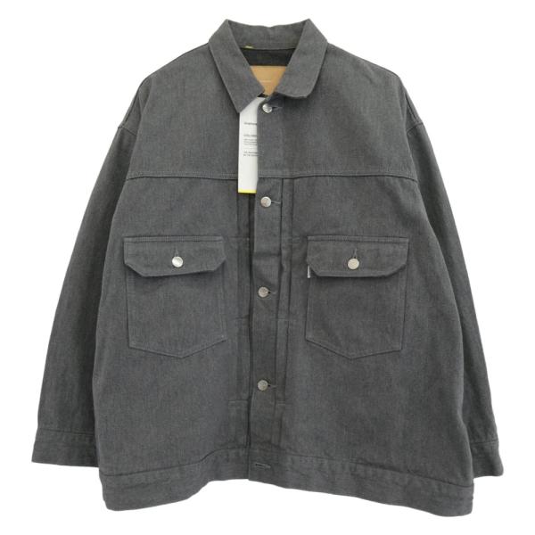 グラフペーパー GU231-30114B デニムジャケット 1 GRAPHPAPER グラフペーパー 23SS GU231-30114B Colorfast Denim Jacket