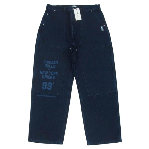 WIND AND SEA ウィンダンシー ケミカル デニム WIND AND SEA ウィンダンシー WDS-C-NBA-26-Q1-PT-01 NBA Pant ジャ